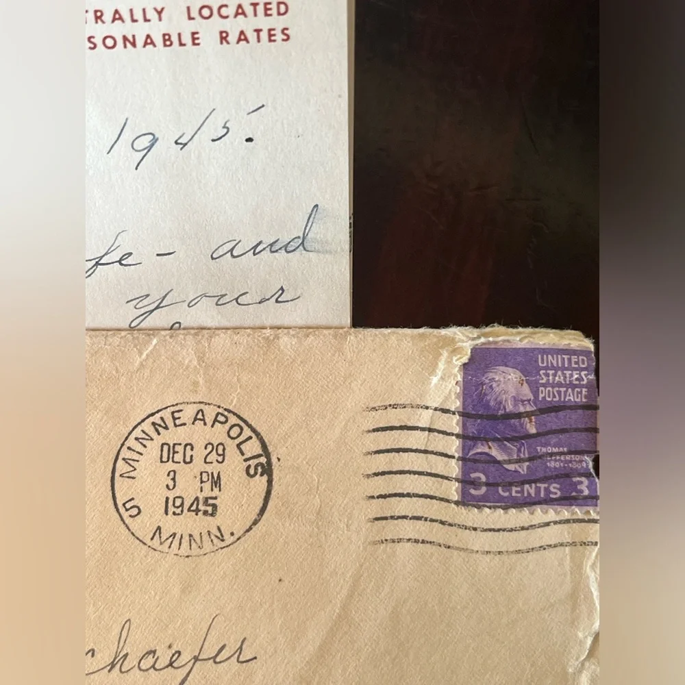 1945 WWII Solider 3 Page Letter to a Friend after‎ getting out of the Service - Picture 2 of 5